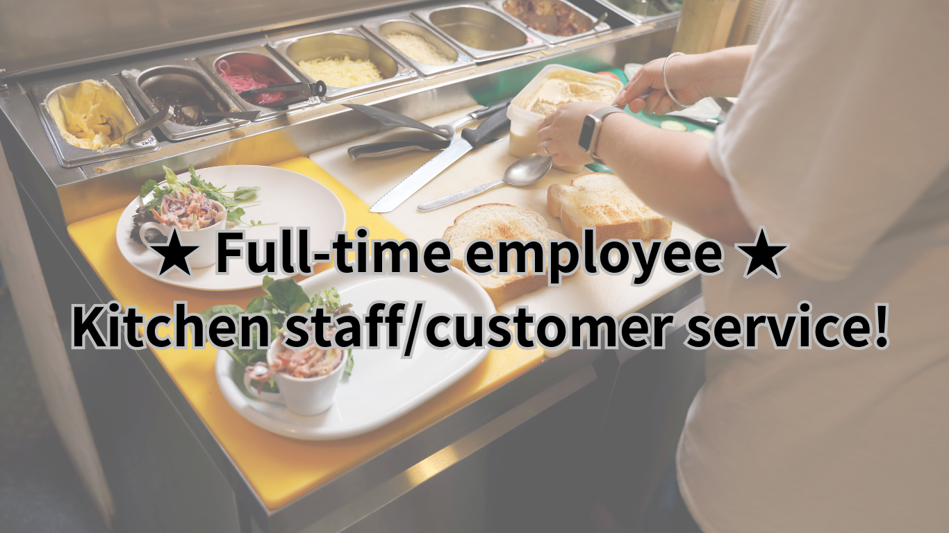 Kitchen staff/customer service! ! 2 days off per week♪ [FO49932 ...